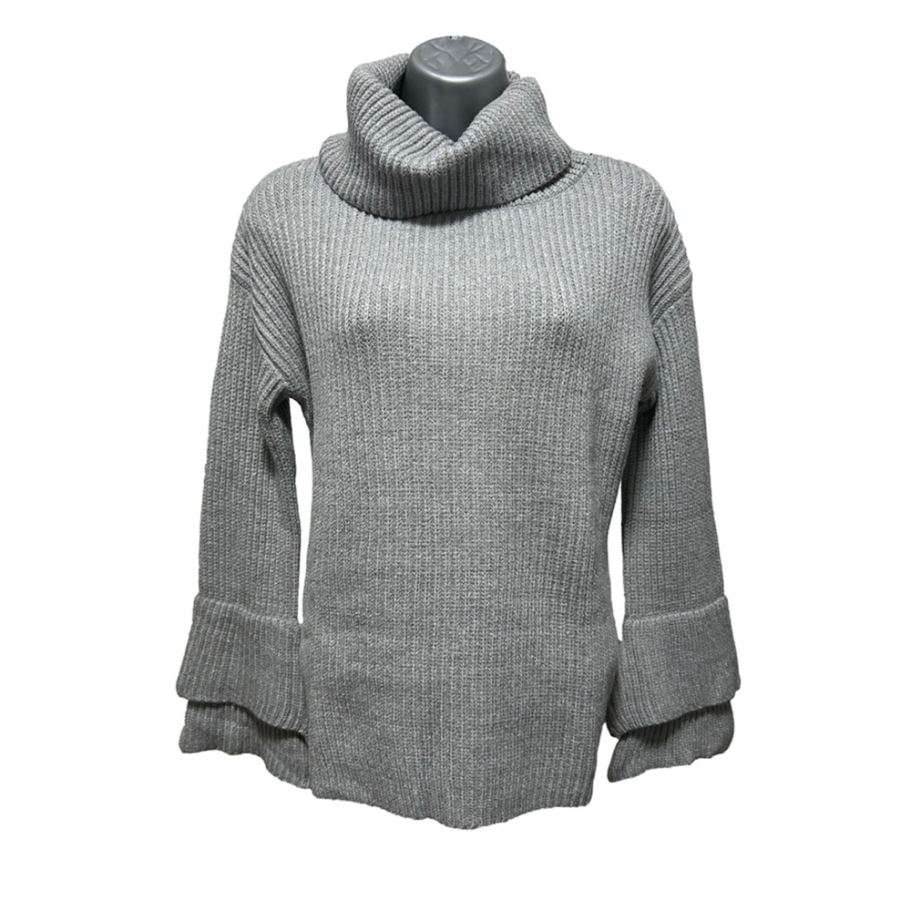 NWT Philosophy Turtleneck Soft Sweater with layered bell sleeve size small